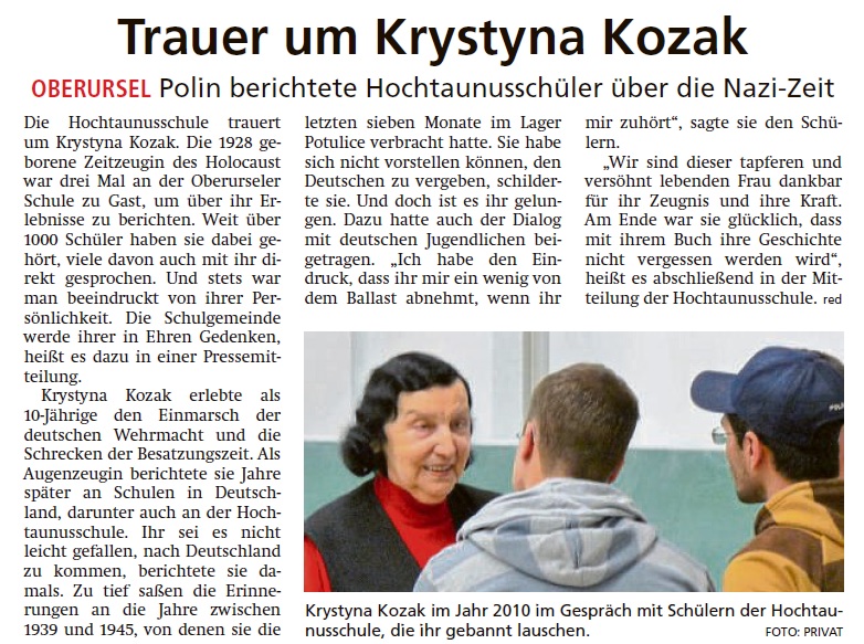 Taunus Zeitung vom 29.5.2021